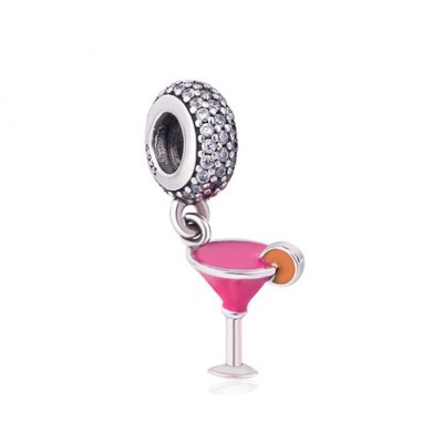 Cocktail Charm Sterling Silver