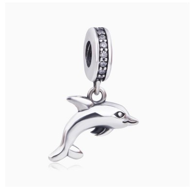 Dauphin Charm Sterling Silver