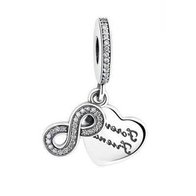 Infinity Charm Sterling Silver