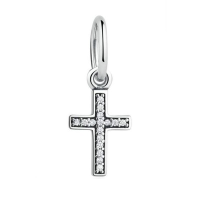 Cross Charm Sterling Silver