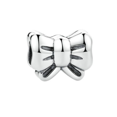 Bowknot Charm Sterling Silver