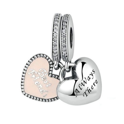 Best Friends Charm Sterling Silver