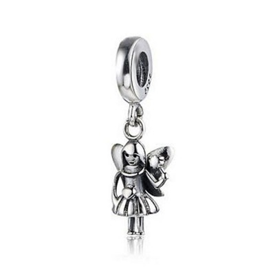 Little Angel Charm Sterling Silver