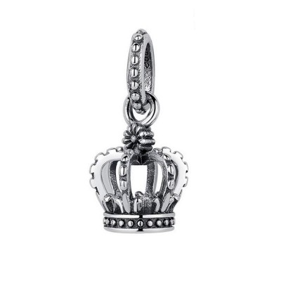 Royal Crown Charm Sterling Silver